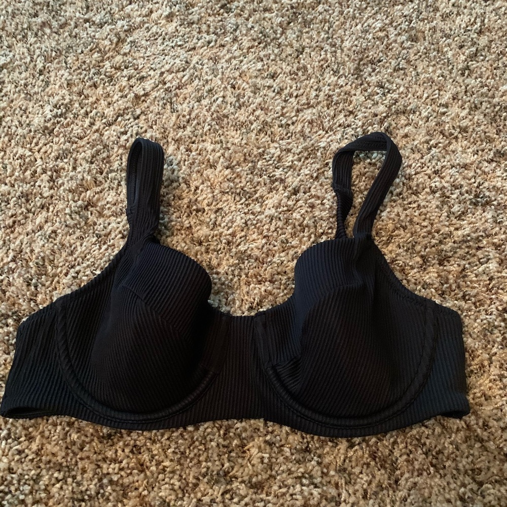 Black swim top